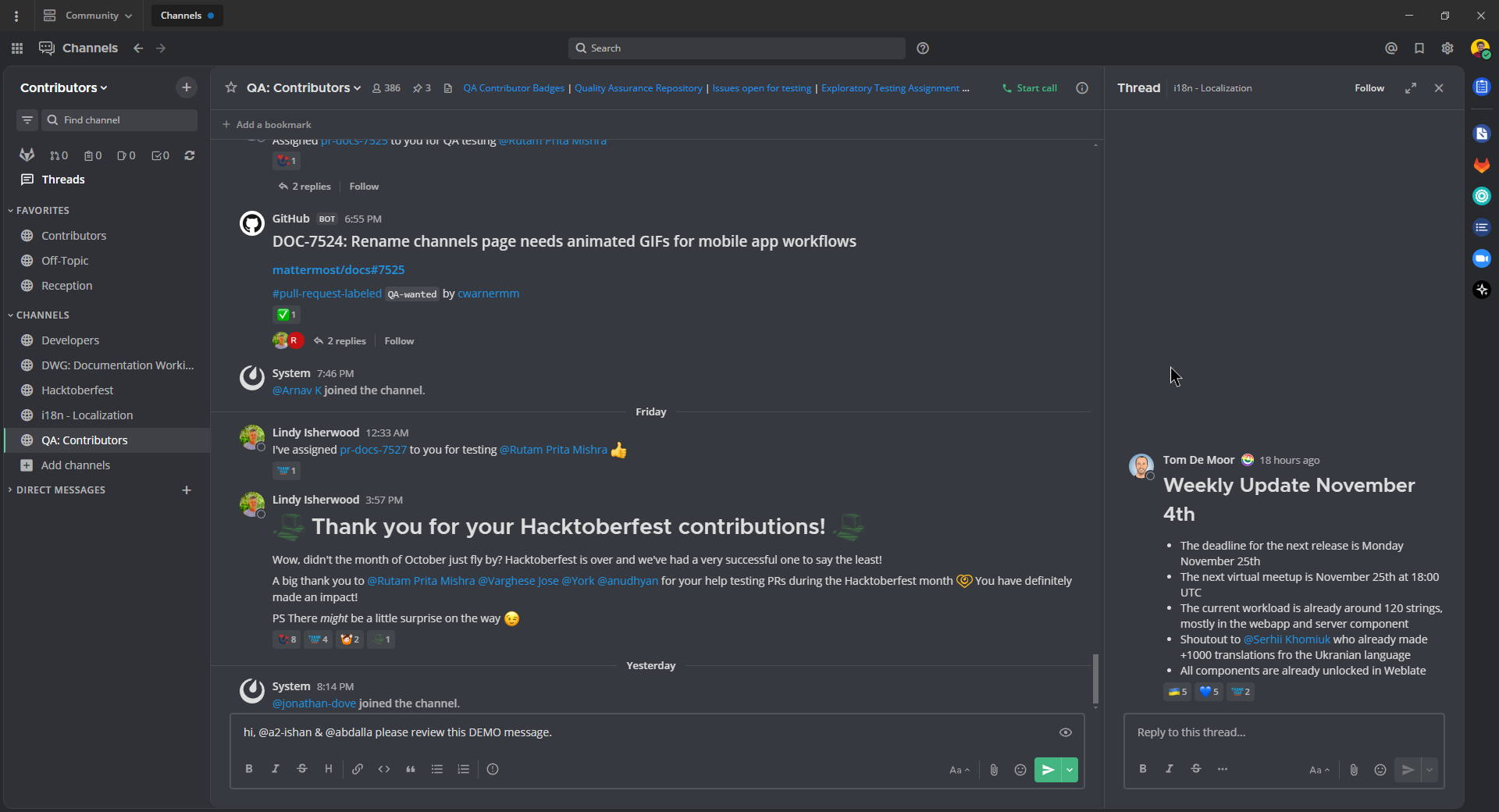 Discord Dark 테마(구버전)